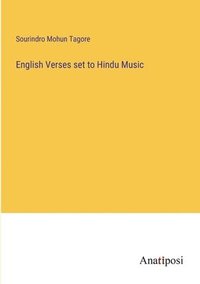 bokomslag English Verses set to Hindu Music