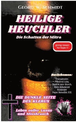 bokomslag Heilige Heuchler: Im Schatten der Mitra