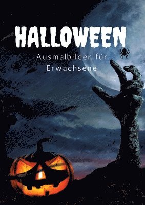 Halloween: Ausmalbilder für Erwachsene 1