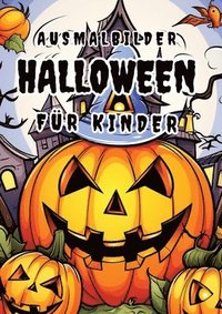 bokomslag Ausmalbuch Halloween für Kinder