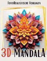 3D Mandala Malbuch ¿Black & White¿ 1