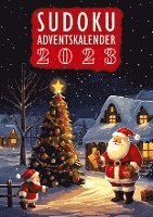 bokomslag Sudoku Adventskalender 2023 Weihnachtsgeschenk: Senioren Adventskalender mit +50 Rätseln in großer Schrift inkl. Lösungen Weihnachtskalender