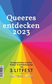 bokomslag Queeres entdecken 2023: Kurzgeschichten, Gedichte, Roman- & Sachbuchauszüge vom 3. Litfest homochrom