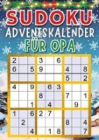 Sudoku Adventskalender 2023: Senioren Adventskalender mit +70 Sudokus (Leicht bis Schwer) für jeden Tag bis Weihnachten in großer Schrift, inkl. Lö 1