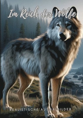 Im Reich der Wölfe: Realistische Ausmalbilder 1