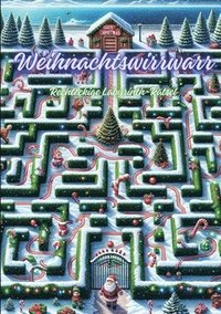 bokomslag Weihnachtswirrwarr: Rechteckige Labyrinth-Rätsel