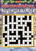 bokomslag Kreuzworträtsel Adventskalender Weihnachtsgeschenk: Adventskalender Rätselbuch