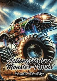 bokomslag Actiongeladene Monster-Trucks: Kreative Farbspaß
