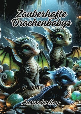 Zauberhafte Drachenbabys: Ausmalwelten 1