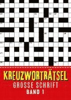 bokomslag Kreuzworträtsel Große Schrift - Band 1