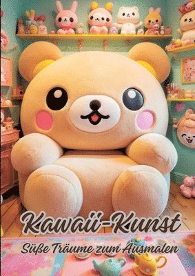 bokomslag Kawaii-Kunst: Süße Träume zum Ausmalen