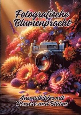 Fotografische Blumenpracht: Ausmalbilder mit Kamera und Blüten 1