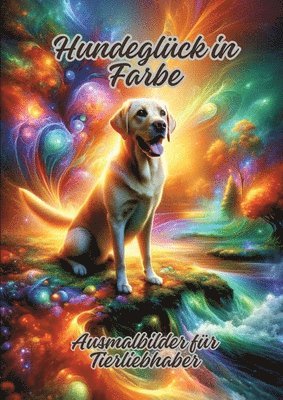 bokomslag Hundeglück in Farbe: Ausmalbilder für Tierliebhaber
