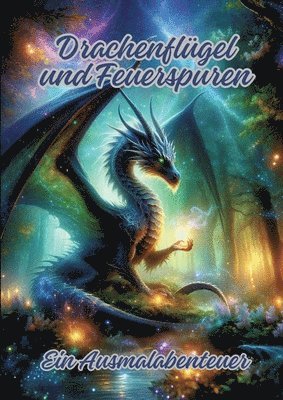 Drachenflügel und Feuerspuren: Ein Ausmalabenteuer 1