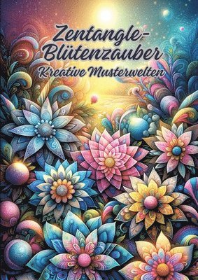 bokomslag Zentangle-Blütenzauber: Kreative Musterwelten