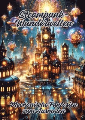 Steampunk-Wunderwelten: Mechanische Fantasien zum Ausmalen 1