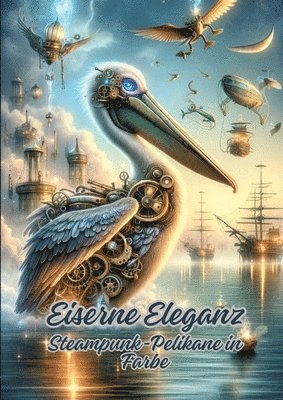 Eiserne Eleganz: Steampunk-Pelikane in Farbe 1