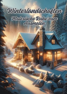 Winterlandschaften: Malerische Ruhe zum Ausmalen 1