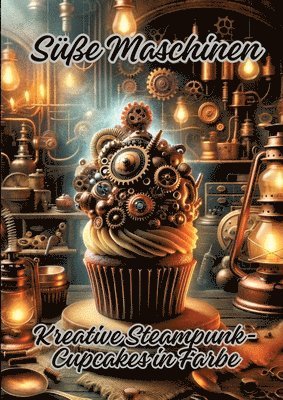 bokomslag Süße Maschinen: Kreative Steampunk-Cupcakes in Farbe