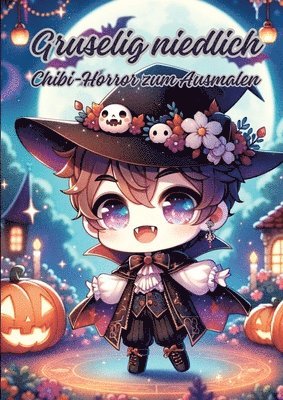 bokomslag Gruselig niedlich: Chibi-Horror zum Ausmalen