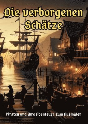 bokomslag Die verborgenen Schätze: Piraten und ihre Abenteuer zum Ausmalen