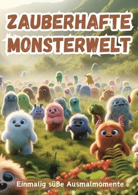 Zauberhafte Monsterwelt: Einmalig süße Ausmalmomente 1