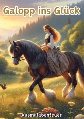 Maxi Pinselzauber - Galopp ins Glück: Ausmalabenteuer, Häftad