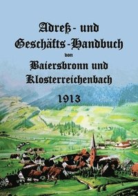 bokomslag Adress- und Geschäfts-Handbuch: von Baiersbronn und Klosterreichenbach