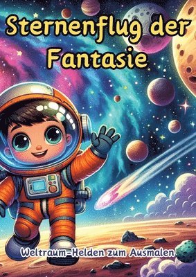 Maxi Pinselzauber - Sternenflug der Fantasie: Weltraum-Helden zum Ausmalen, Häftad