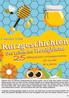 bokomslag KitaFix-Kurzgeschichten Das Leben der Honigbiene: 25 pädagogische Vorlesegeschichten für Kinder ab 4 Jahren