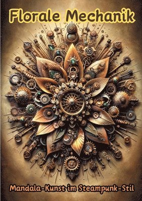 bokomslag Florale Mechanik: Mandala-Kunst im Steampunk-Stil