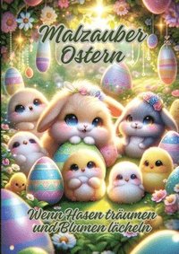 bokomslag Malzauber Ostern: Wenn Hasen träumen und Blumen lächeln