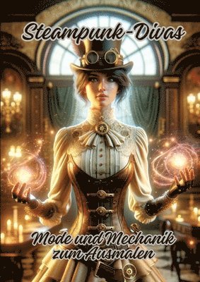 bokomslag Steampunk-Divas: Mode und Mechanik zum Ausmalen