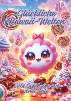 Glückliche Kawaii-Welten: Süße Gefährten auf jeder Seite 1