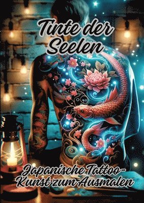 bokomslag Tinte der Seelen: Japanische Tattoo-Kunst zum Ausmalen