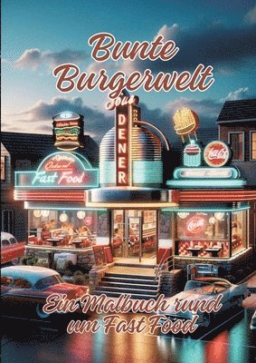 bokomslag Bunte Burgerwelt: Ein Malbuch rund um Fast Food