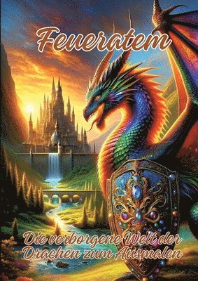 bokomslag Feueratem: Die verborgene Welt der Drachen zum Ausmalen