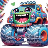 bokomslag Monstertruck-Zauber: Niedliche Giganten zum Ausmalen