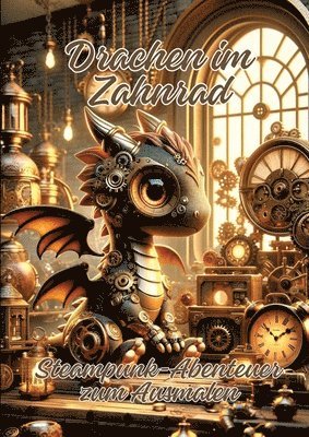 Ela Artjoy - Drachen im Zahnrad: Steampunk-Abenteuer zum Ausmalen, Häftad