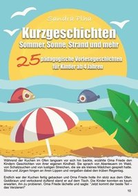 bokomslag KitaFix-Kurzgeschichten Sommer, Sonne, Strand und mehr: 25 pädagogische Vorlesegeschichten für Kinder ab 4 Jahren