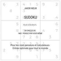 bokomslag Sudoku pour débutants - 50 grilles de Mio - pensez par vous-même