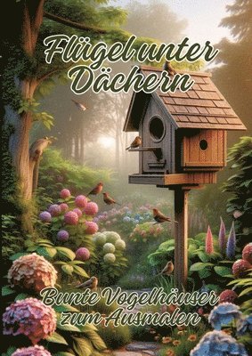 Ela Artjoy - Flügel unter Dächern: Bunte Vogelhäuser zum Ausmalen, Häftad