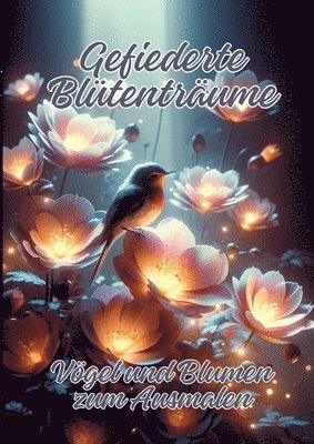 Gefiederte Blütenträume: Vögel und Blumen zum Ausmalen 1