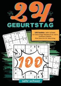 bokomslag 24. Geburtstag- Sudoku Geschenkbuch