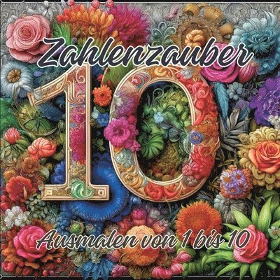 Zahlenzauber: Ausmalen von 1 bis 10 1