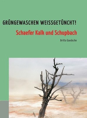 Grüngewaschen weißgetüncht!: Schaefer Kalk und Schupbach 1