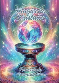 bokomslag Magische Kristalle: Funkelnde Ausmalbilder