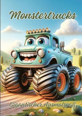 bokomslag Monstertrucks: Gigantischer Ausmalspaß