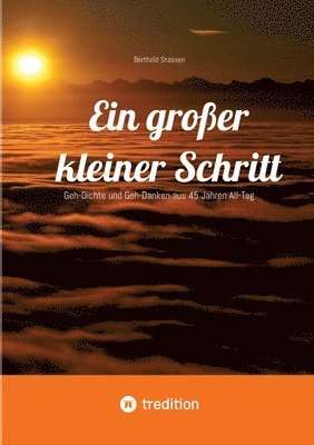 bokomslag Ein großer kleiner Schritt - Gedichte, Gedanken, Essays: Geh-Dichte und Geh-Danken aus 45 Jahren All-Tag