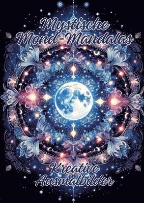 Mystische Mond-Mandalas: Kreative Ausmalbilder 1